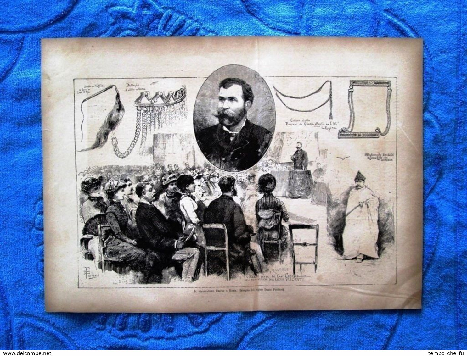 Il viaggiatore Cecchi a Roma nel 1882