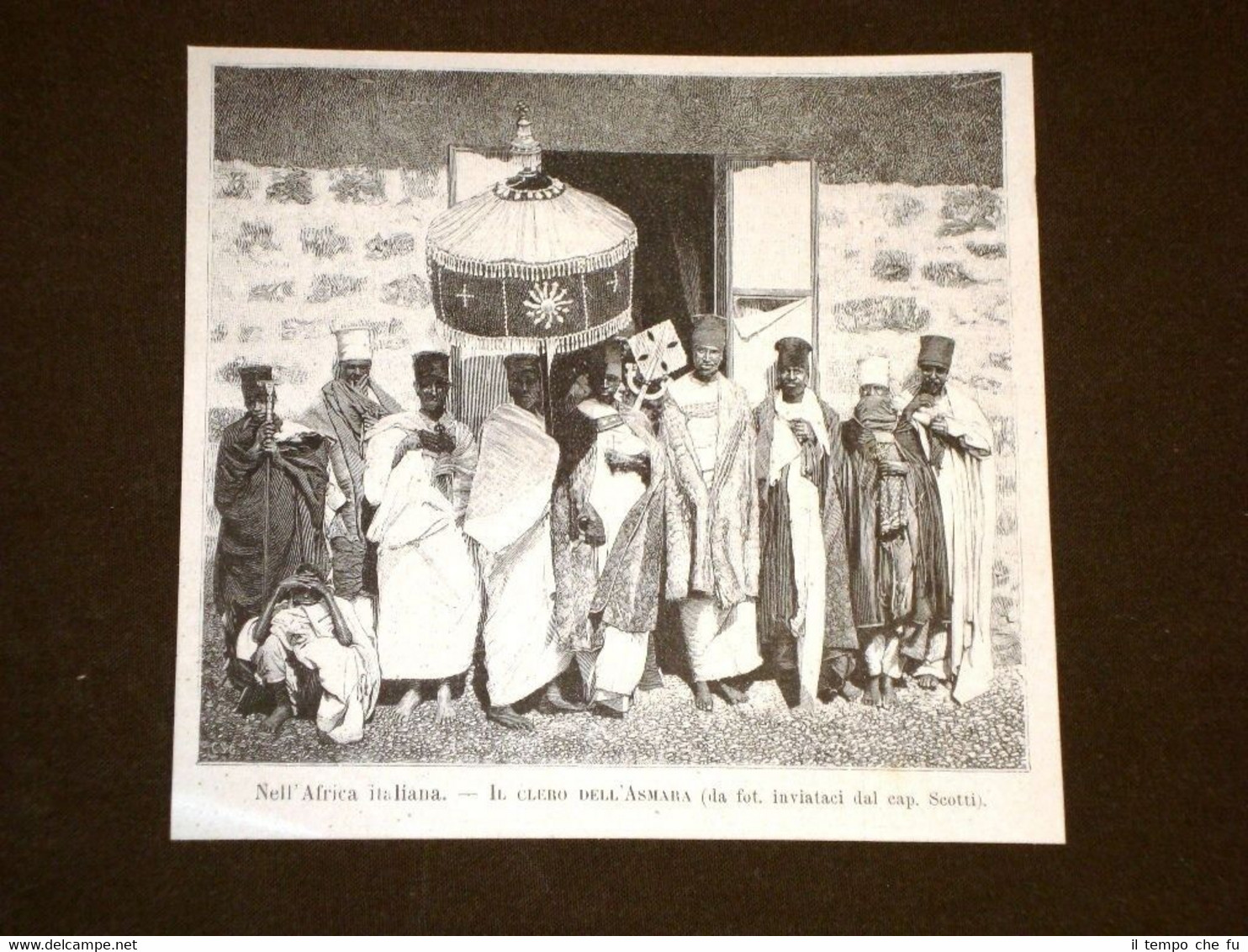 In Africa nel 1893 Il Clero dell'Asmara Eritrea