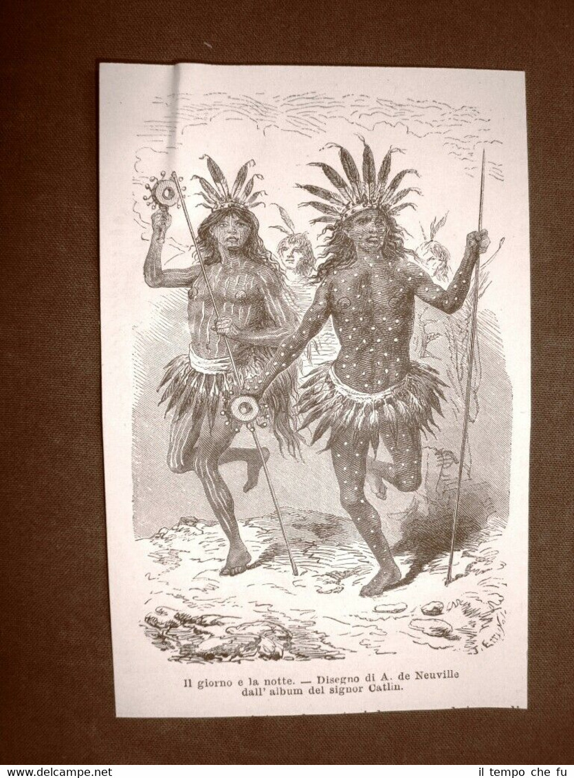 In America nel 1863 Indiani Il giorno, la notte, il …