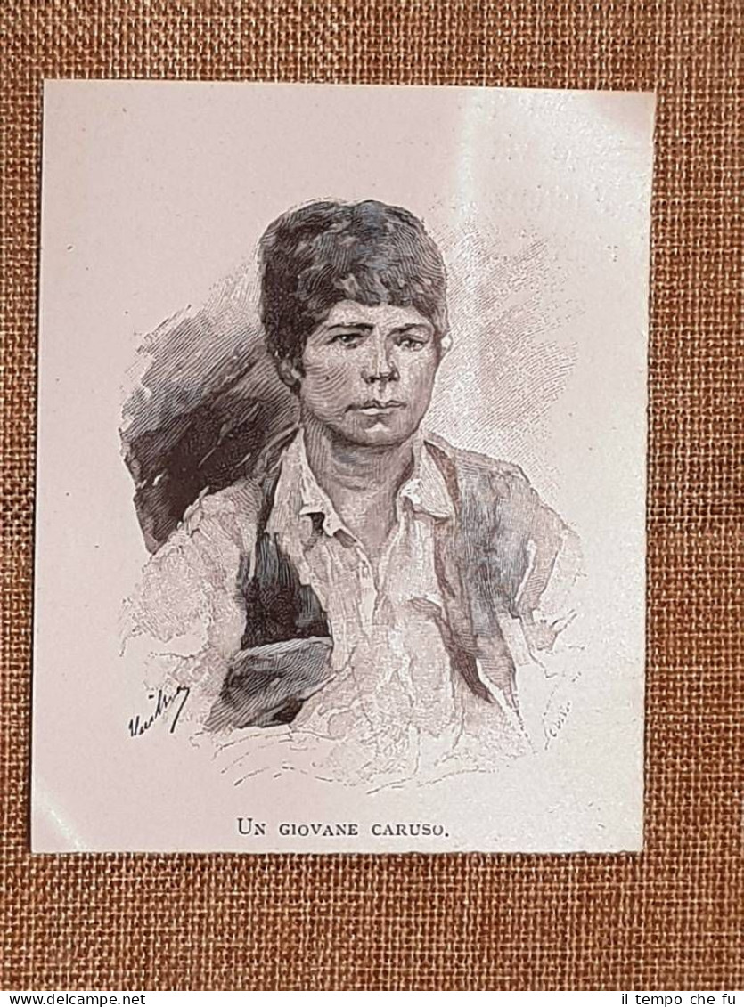 In Sicilia nel 1897 Caruso delle miniere di Enna Castrogiovanni …