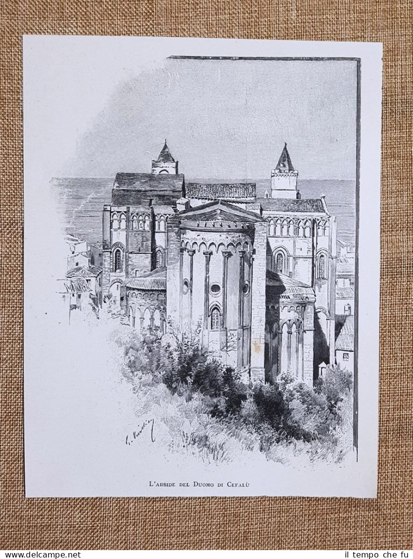 In Sicilia nel 1897 Cefalù Abside del Duomo Palermo Gastone …