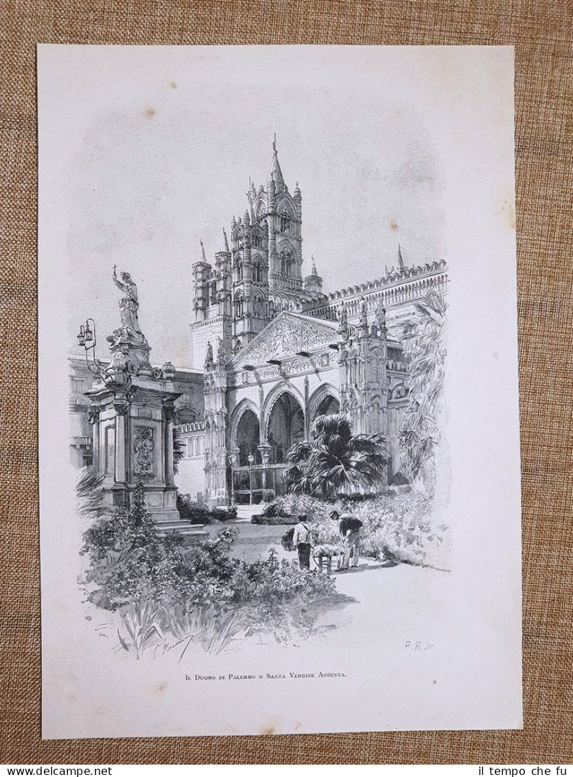 In Sicilia nel 1897 Palermo Il Duomo o Santa Vergine …