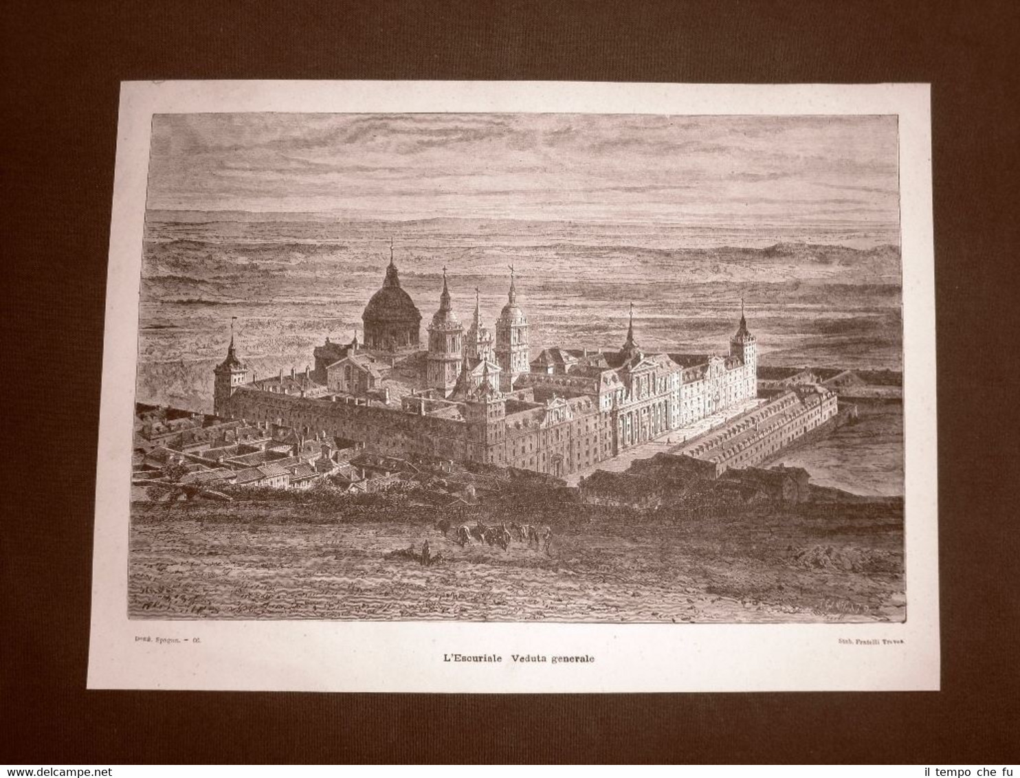 Incisione di Gustave Dorè 1874 Monasterio de San Lorenzo de …