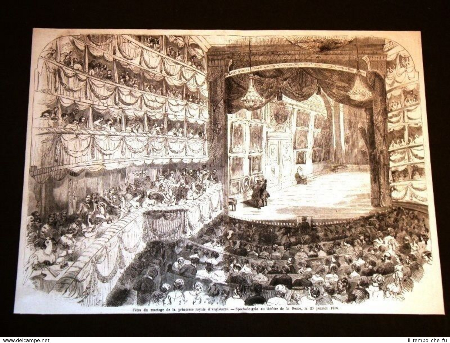 Inghilterra nel 1858 Festa Il Matrimonio della Principessa Teatro della …