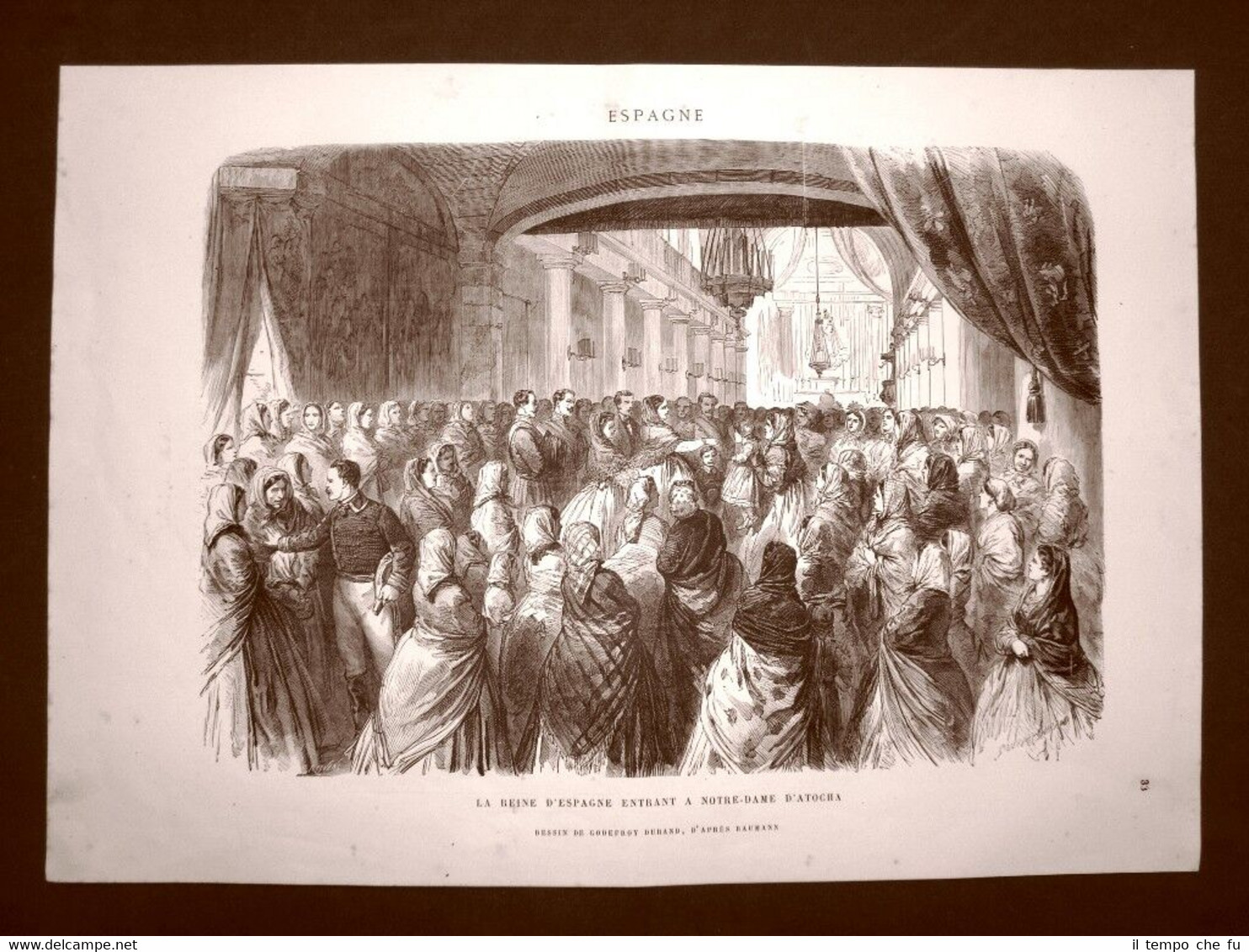 Isabella II di Borbone a Notre Dame d'Atocha e Elche …