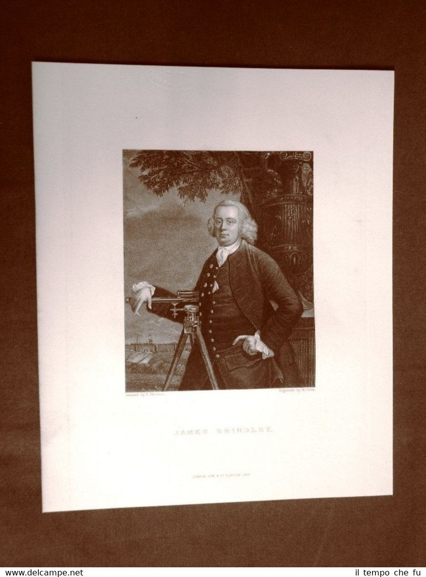 James Brindley Ingegnere di Tunstead 1716 – 1772