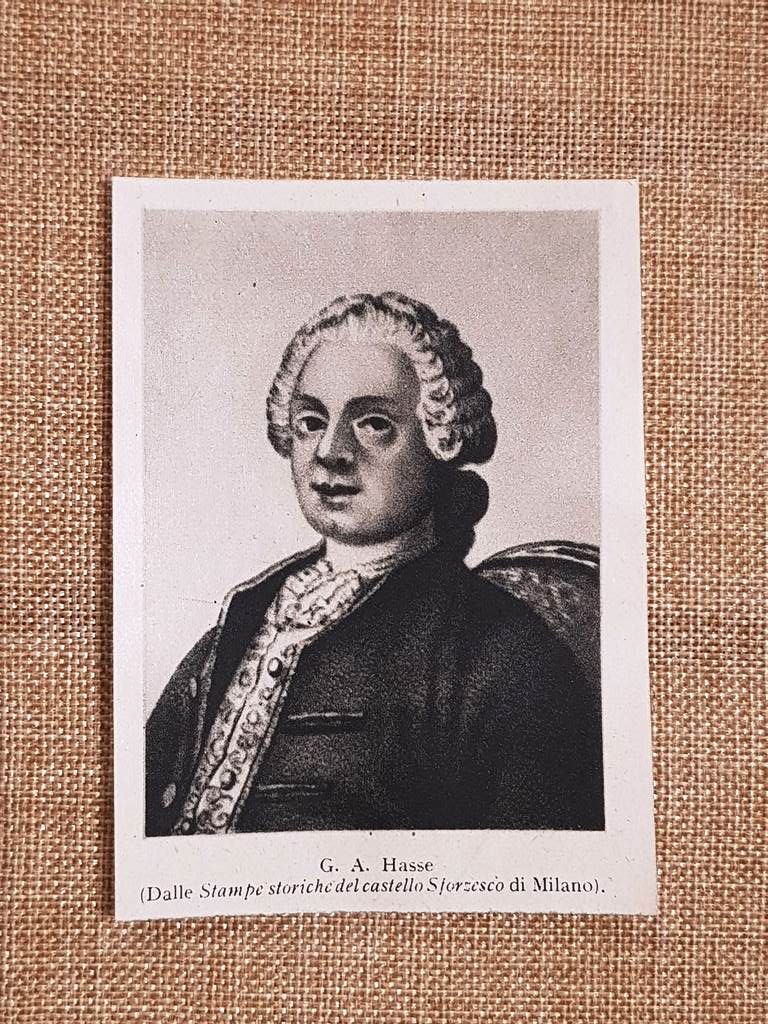 Johann Adolf Hasse 1699 - 1783 Opera Musica Sacra Faustina …