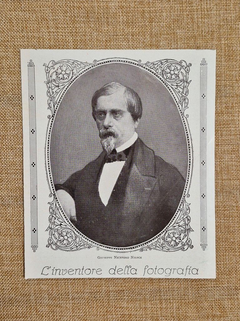 Joseph Niccphore Niepce 1765 – 1833 Inventore e pioniere della …
