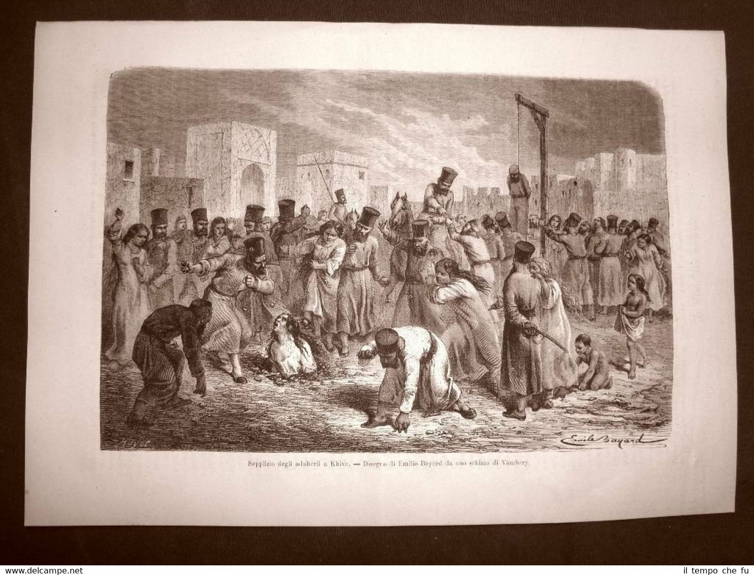 Khiva nel 1863 Supplizio degli adulteri Xiva, Chiva o Khiveh …