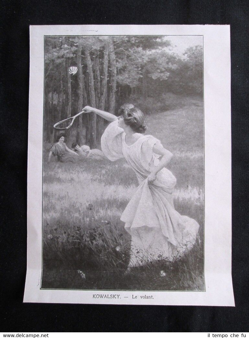 Kowalsky - Il volano Stampa del 1907