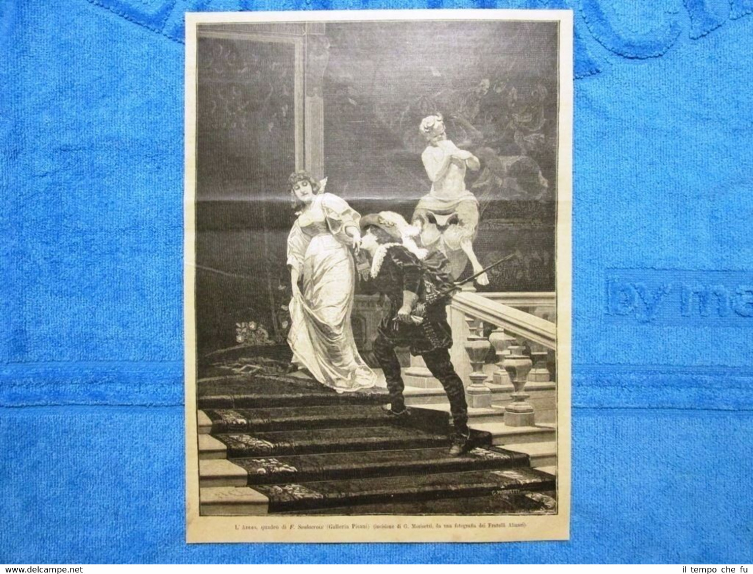 L'Addio, quadro di F. Soulacroix (Galleria Pisani)