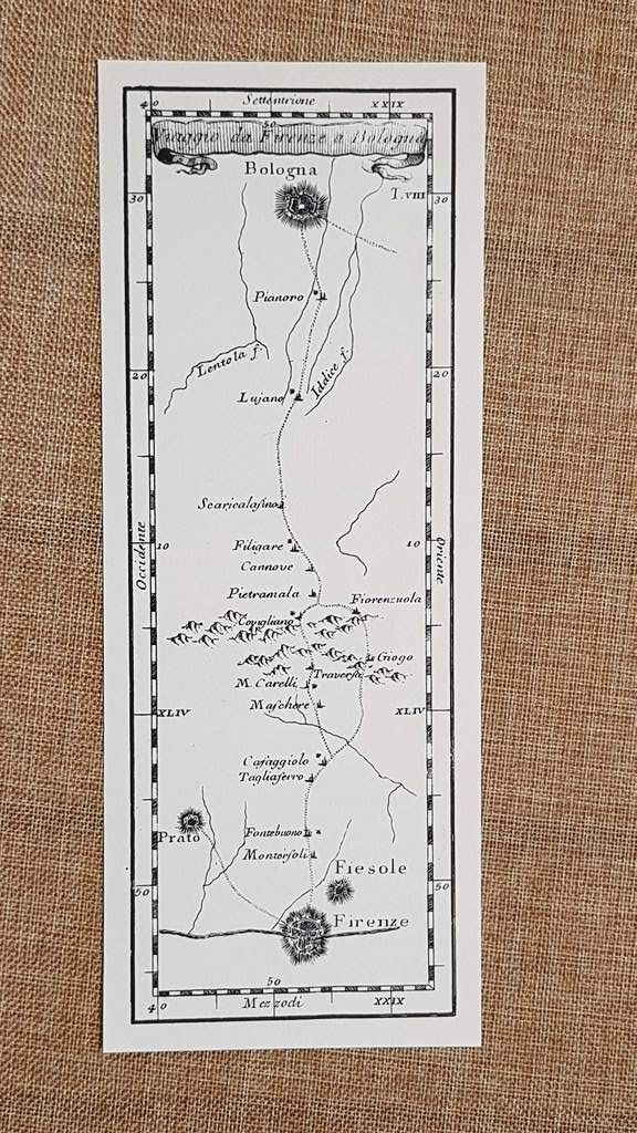 L' Arrivo Viaggio da Roma a Firenze Francesco Tiroli 1775 …