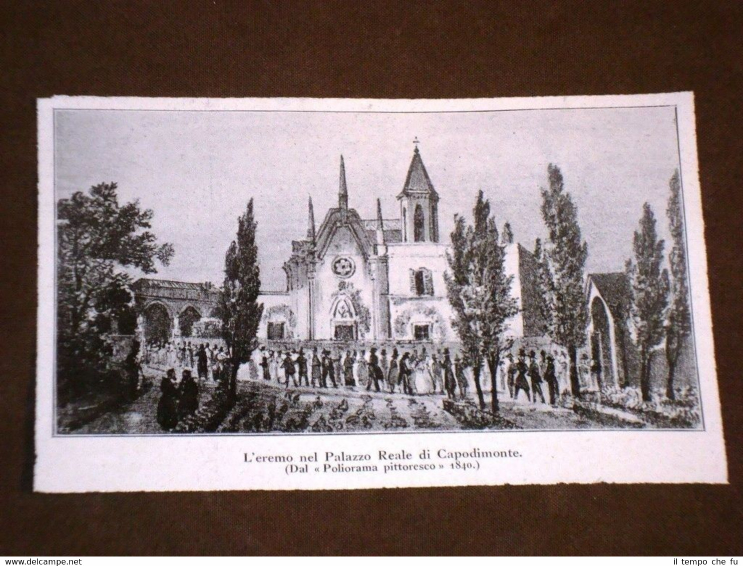 L'Eremo del Palazzo Reale di Capodimonte Dal Poliorama Pittoresco del …