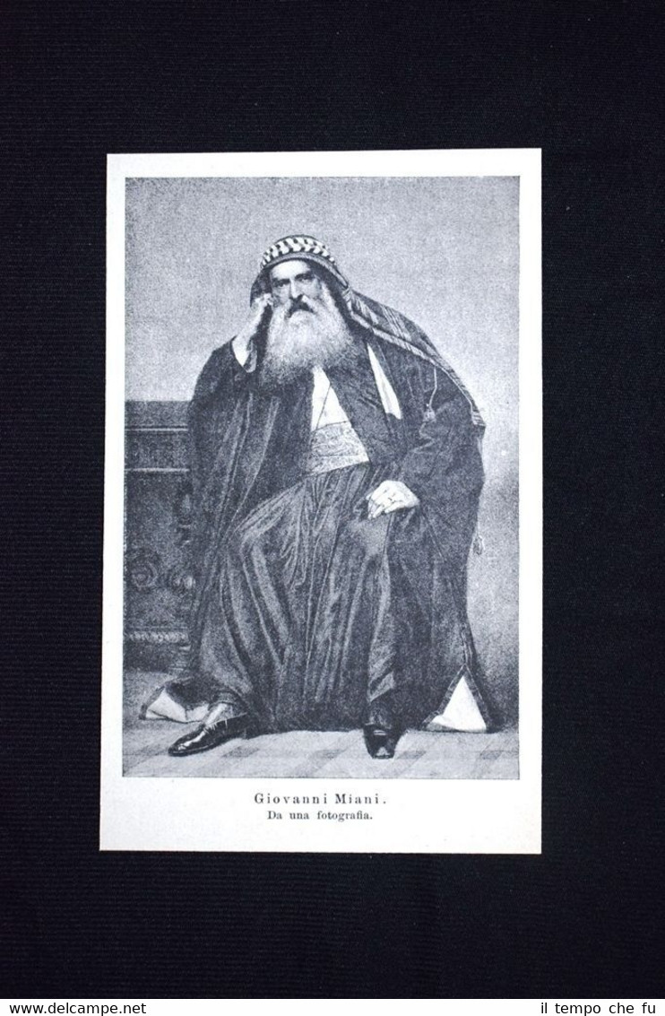 L'esploratore italiano Giovanni Miani