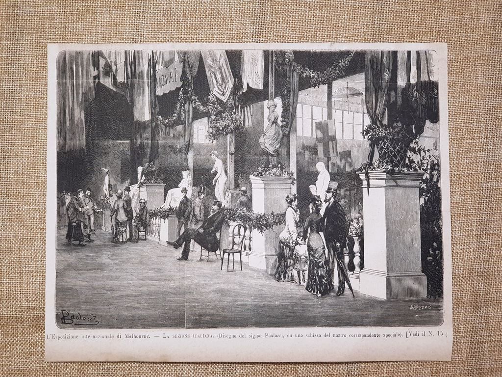 L'esposizione internazionale di Melbourne nel 1881 Sezione italiana Australia