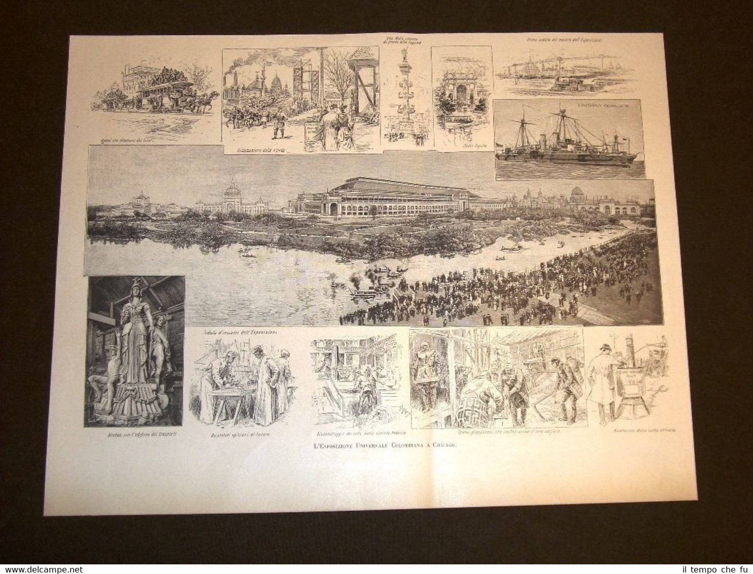 L'Esposizione Universale Colombiana di Chicago del 1893 Vedute