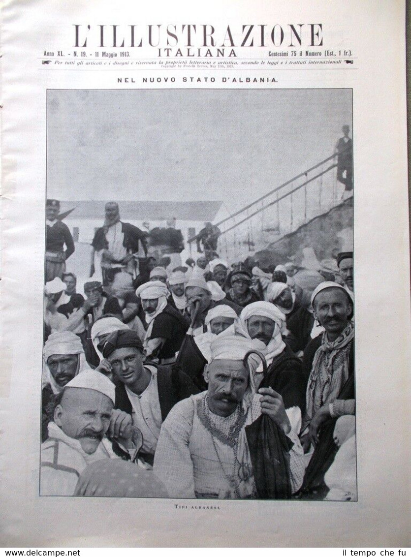 L'illustrazione Italiana del 11 Maggio 1913 Oasi Ghadames Scuola Infermiere …