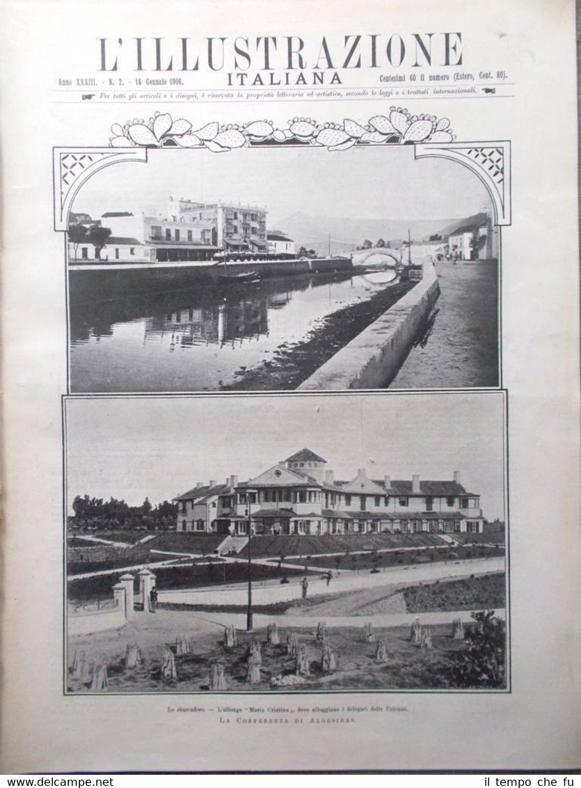 L'Illustrazione Italiana del 14 Gennaio 1906 Rivoluzione in Russia Galles …