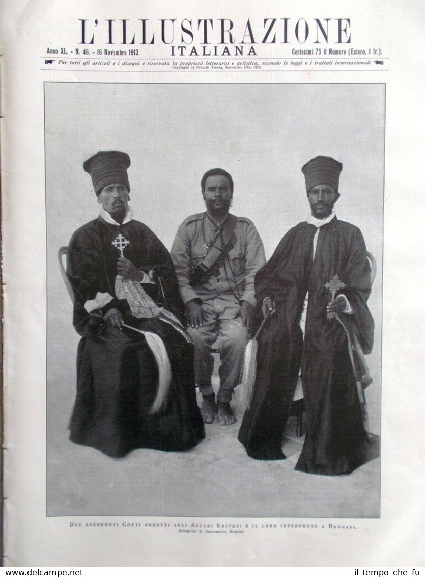 L'Illustrazione Italiana del 16 Novembre 1913 Repubblica Cinese Eiffel Palatino