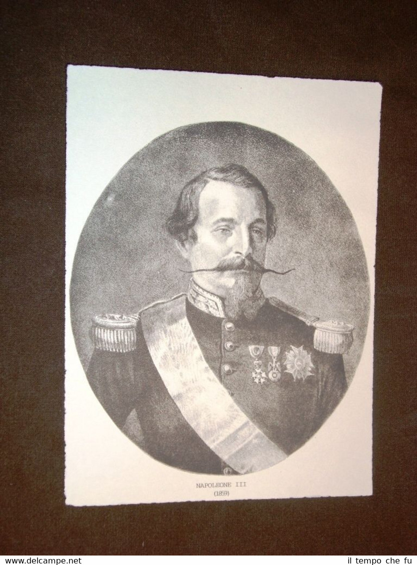 L'Imperatore Napoleone III di Francia nel 1859 Carlo Luigi Napoleone …