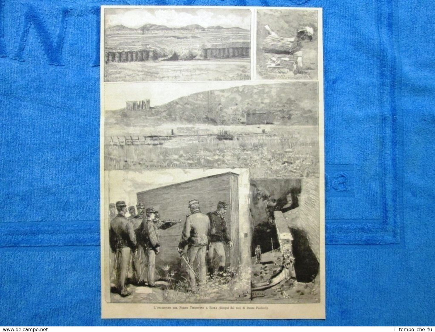 L'incidente del Forte Tiburtino a Roma nel 1888