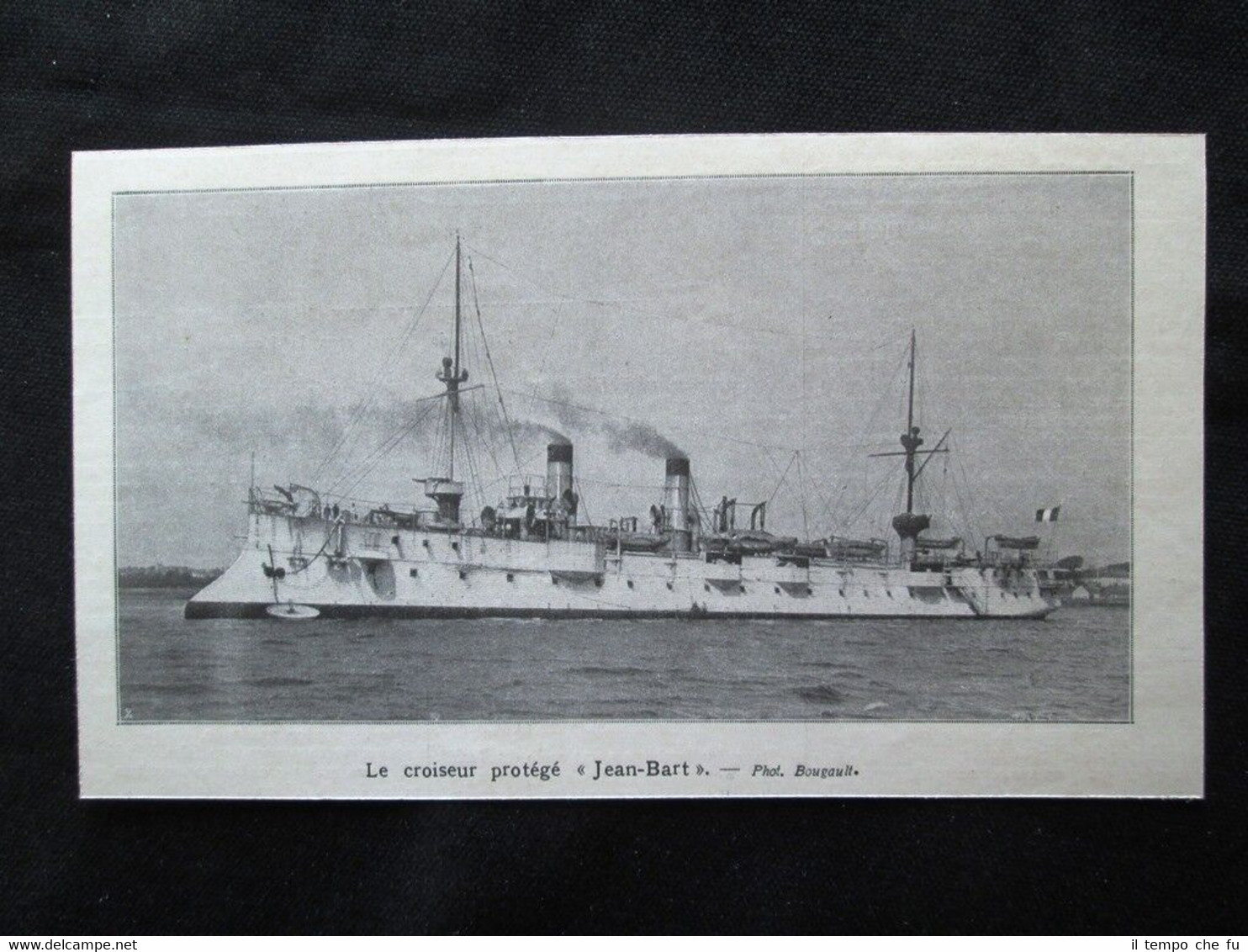 L'incrociatore corazzato Jean-Bart Stampa del 1907