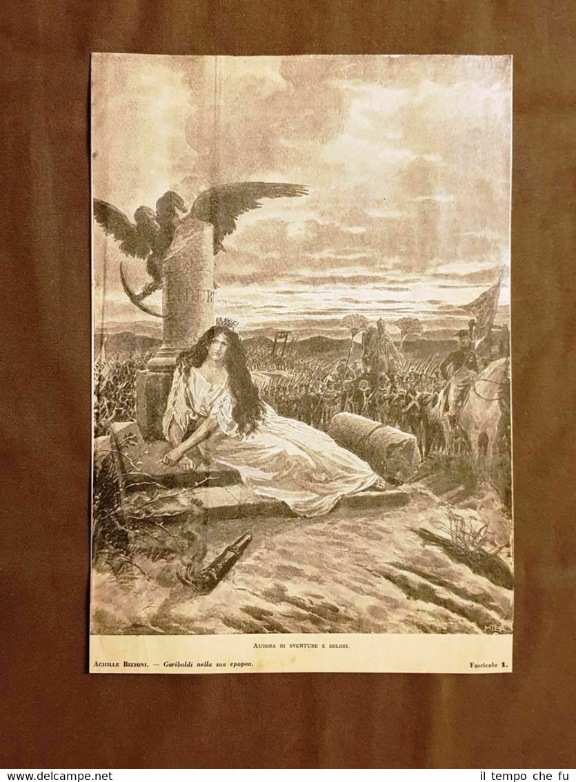 L'Italia Aurora di sventure e dolori Disegno di Matania Stampa …