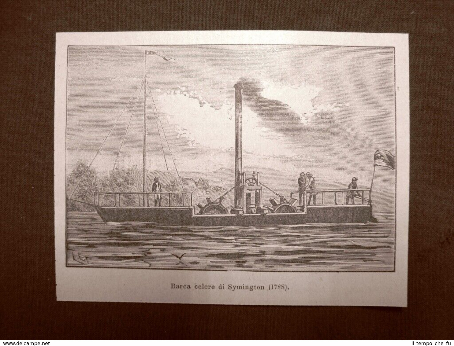 La barca celere di Symington del 1788 Storia della marina …