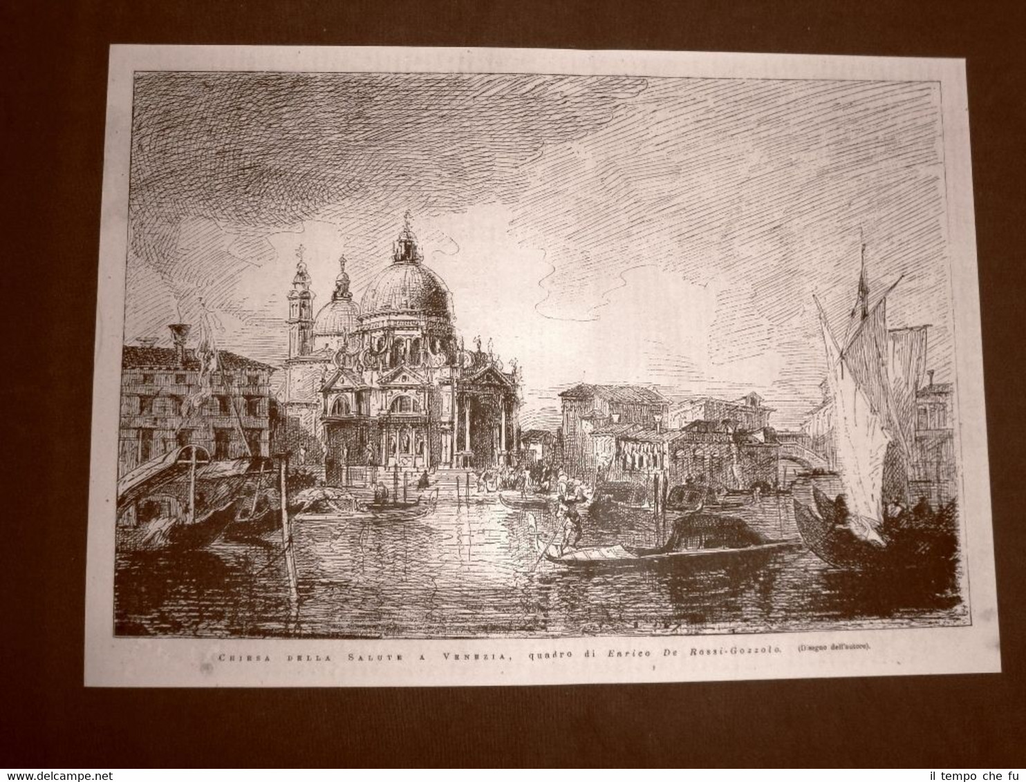 La Chiesa della Salute a Venezia Quadro di Enrico De …