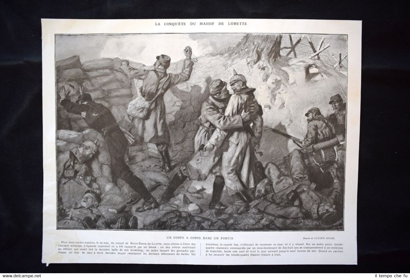 La conquete du Massif de Lorette WW1 Guerra 1914 - …
