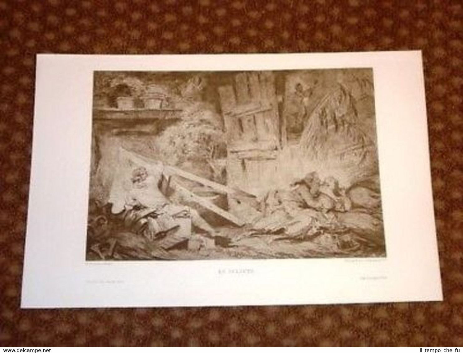 La culbute La Capriola - H. Fragonard