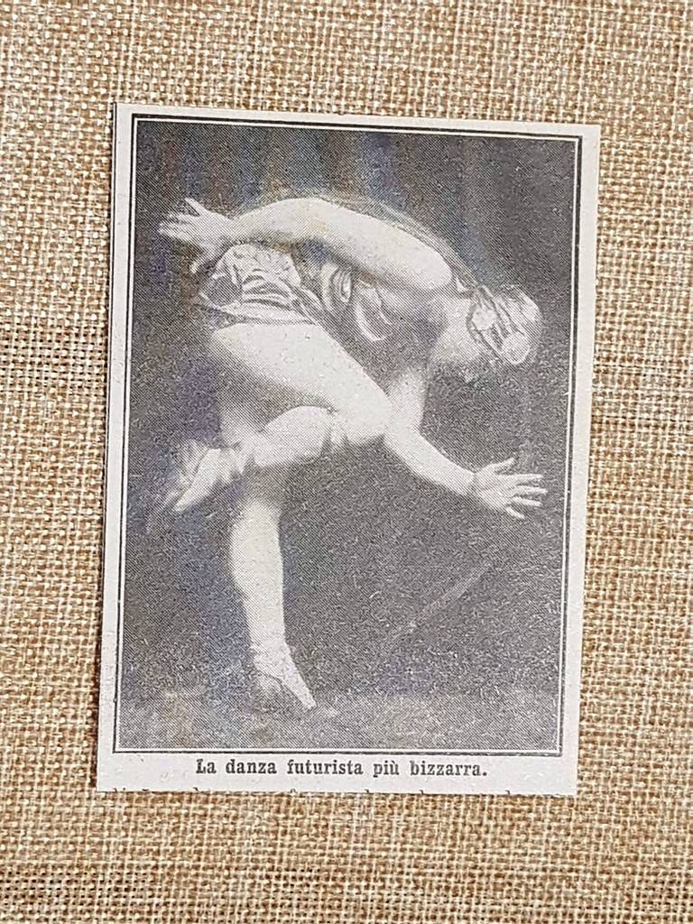 La danza futurista più bizzarra Stampa del 1914