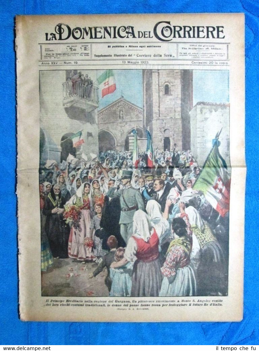 La Domenica del Corriere 13 maggio 1923 Umberto II - …