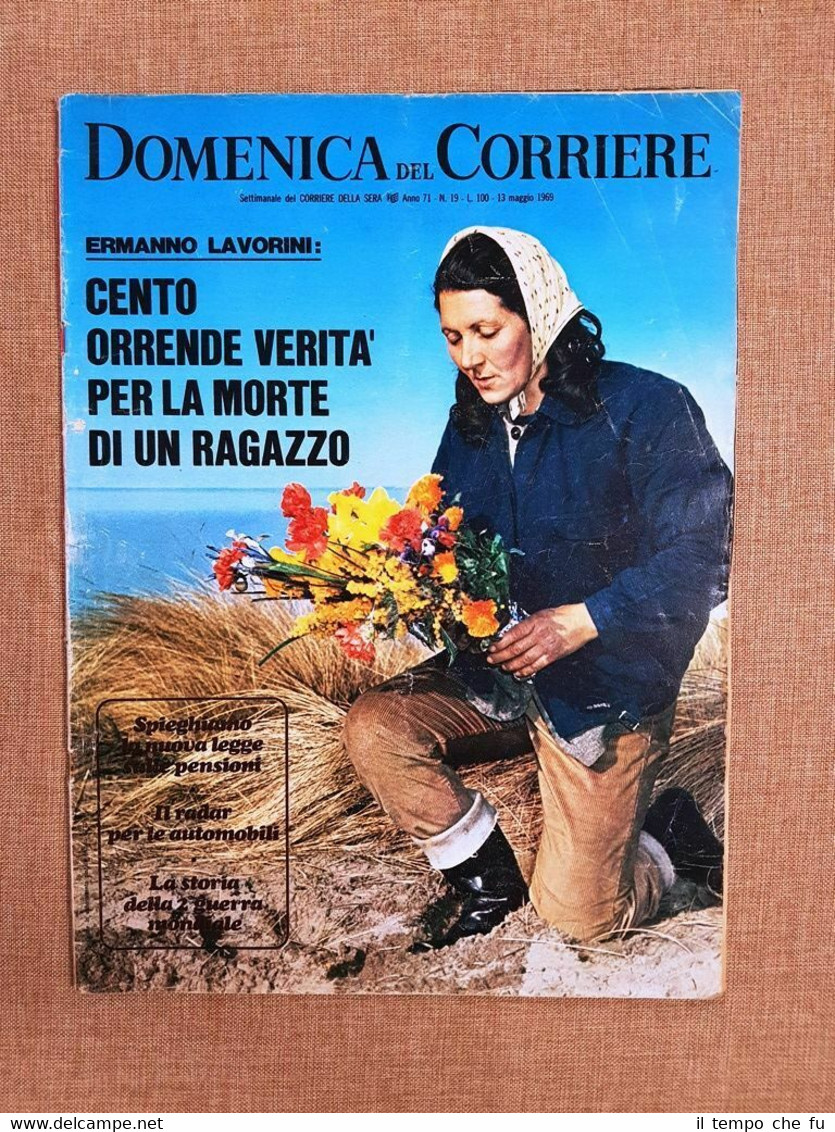 La Domenica del Corriere 13 maggio 1969 Lavorini Kigeri V …