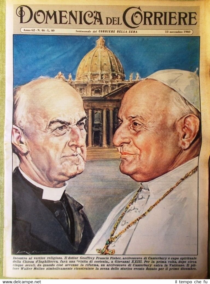 La Domenica del Corriere 13 Novembre 1960 Persia Calcio Lauro …