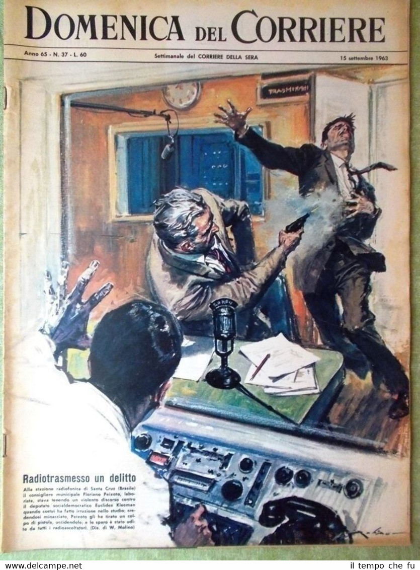 La Domenica del Corriere 15 Settembre 1963 Alessandra Jugoslavia Grace …