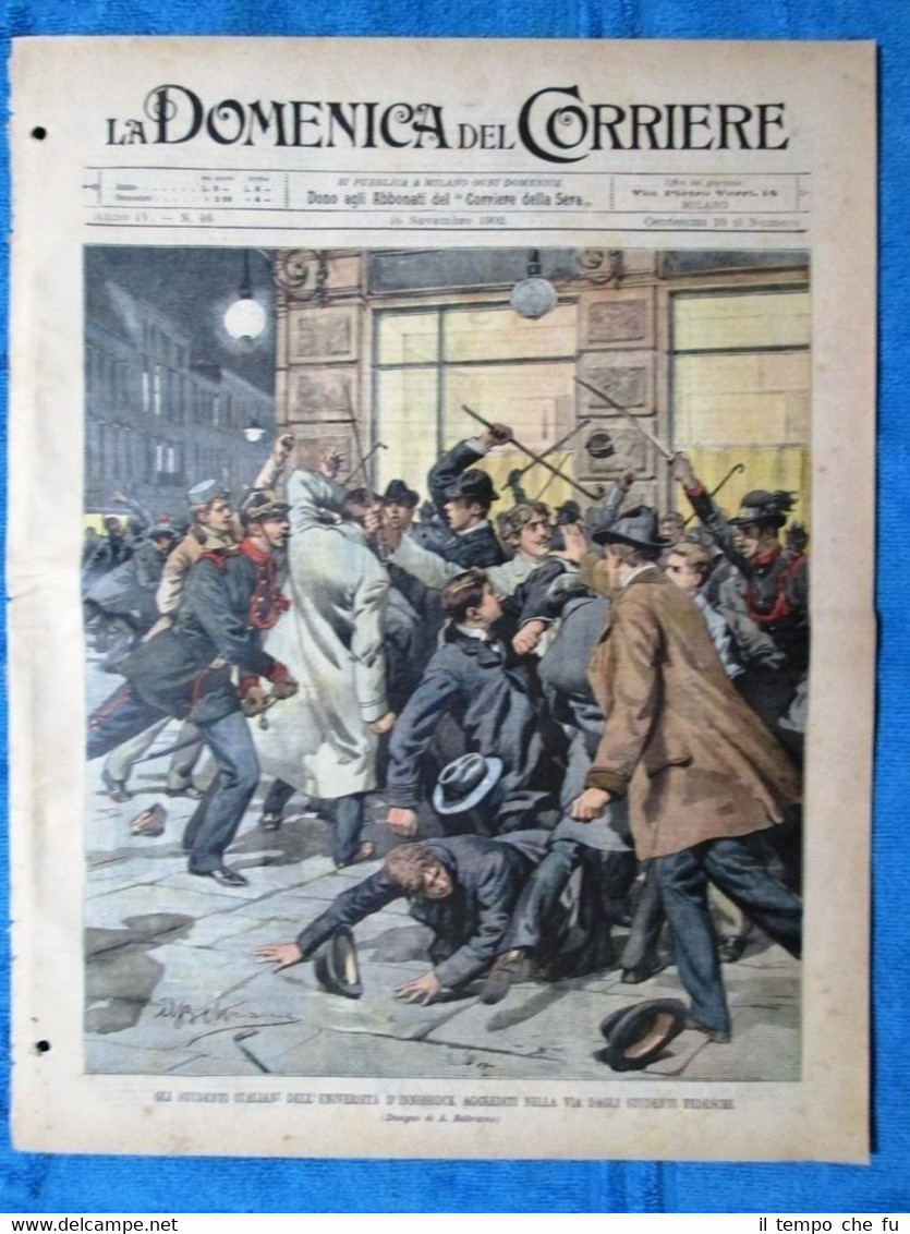 La Domenica del Corriere 16 novembre 1902 Innsbruck - Mar …