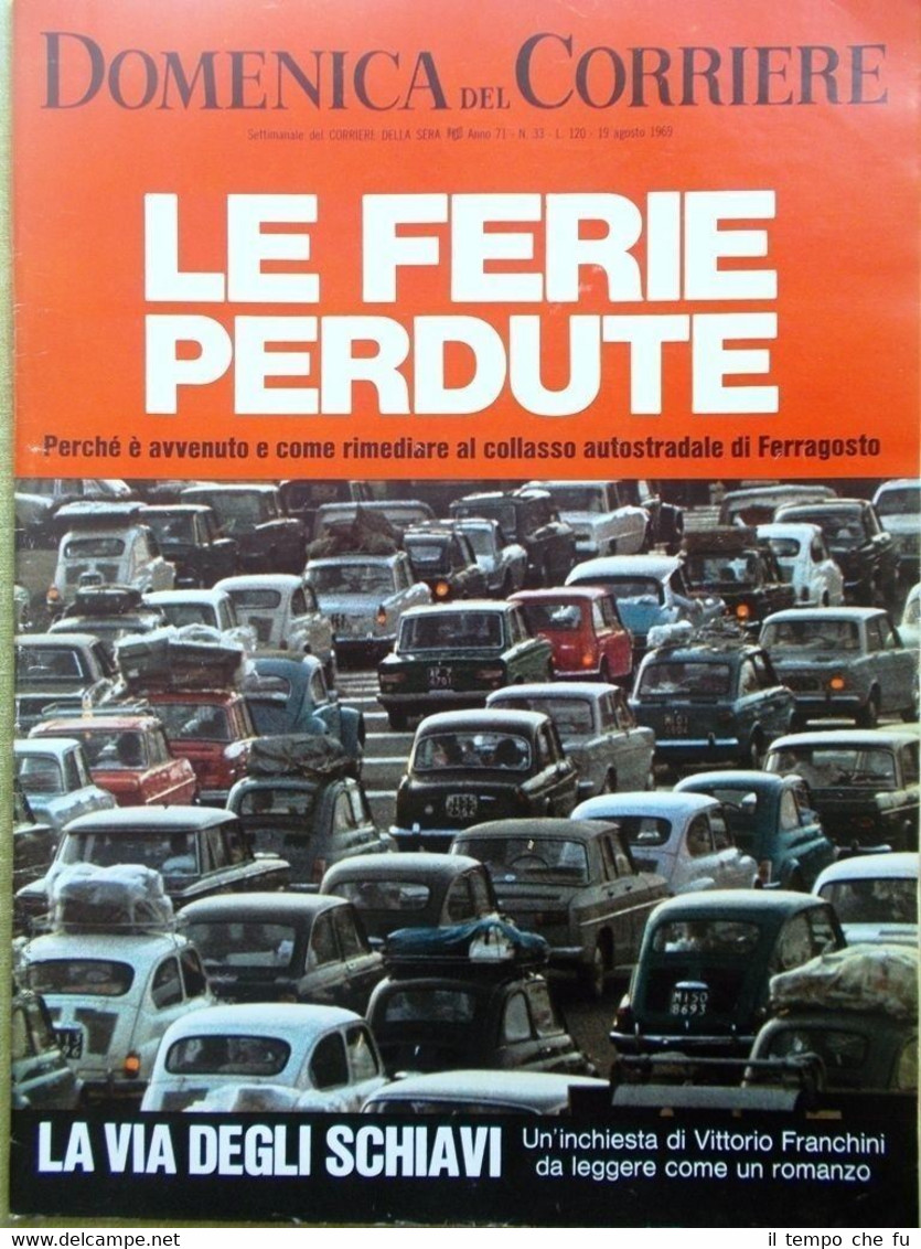 La Domenica del Corriere 19 Agosto 1969 Ferie Rascel Cecoslovacchia …