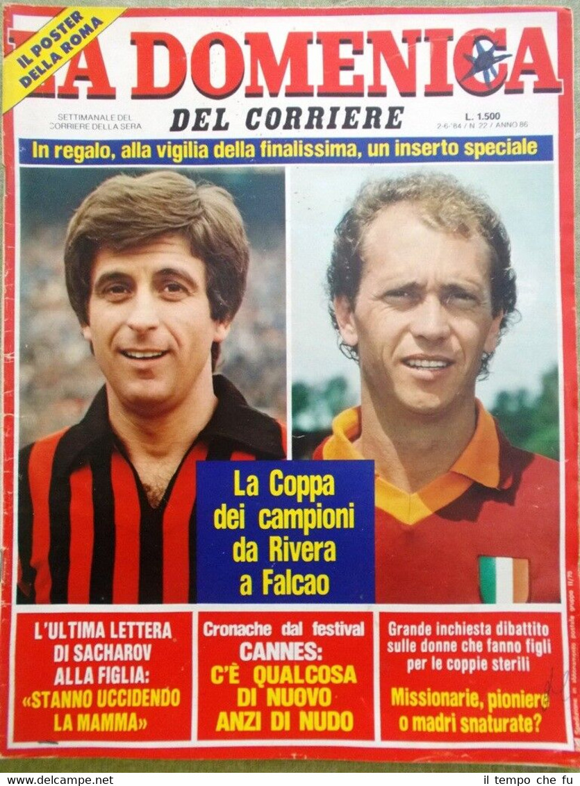 La Domenica del Corriere 2 Giugno 1984 Coppa Campioni Lady …