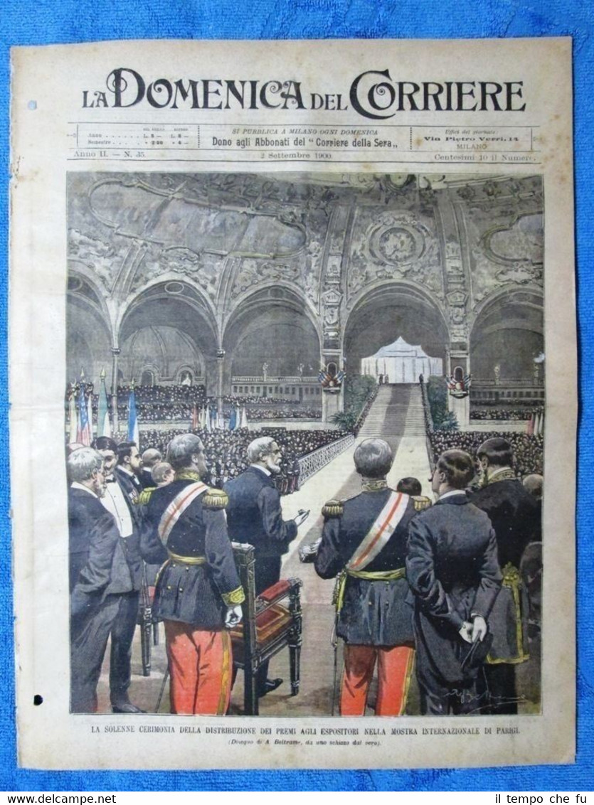 La Domenica del Corriere 2 settembre 1900 Expo Parigi - …