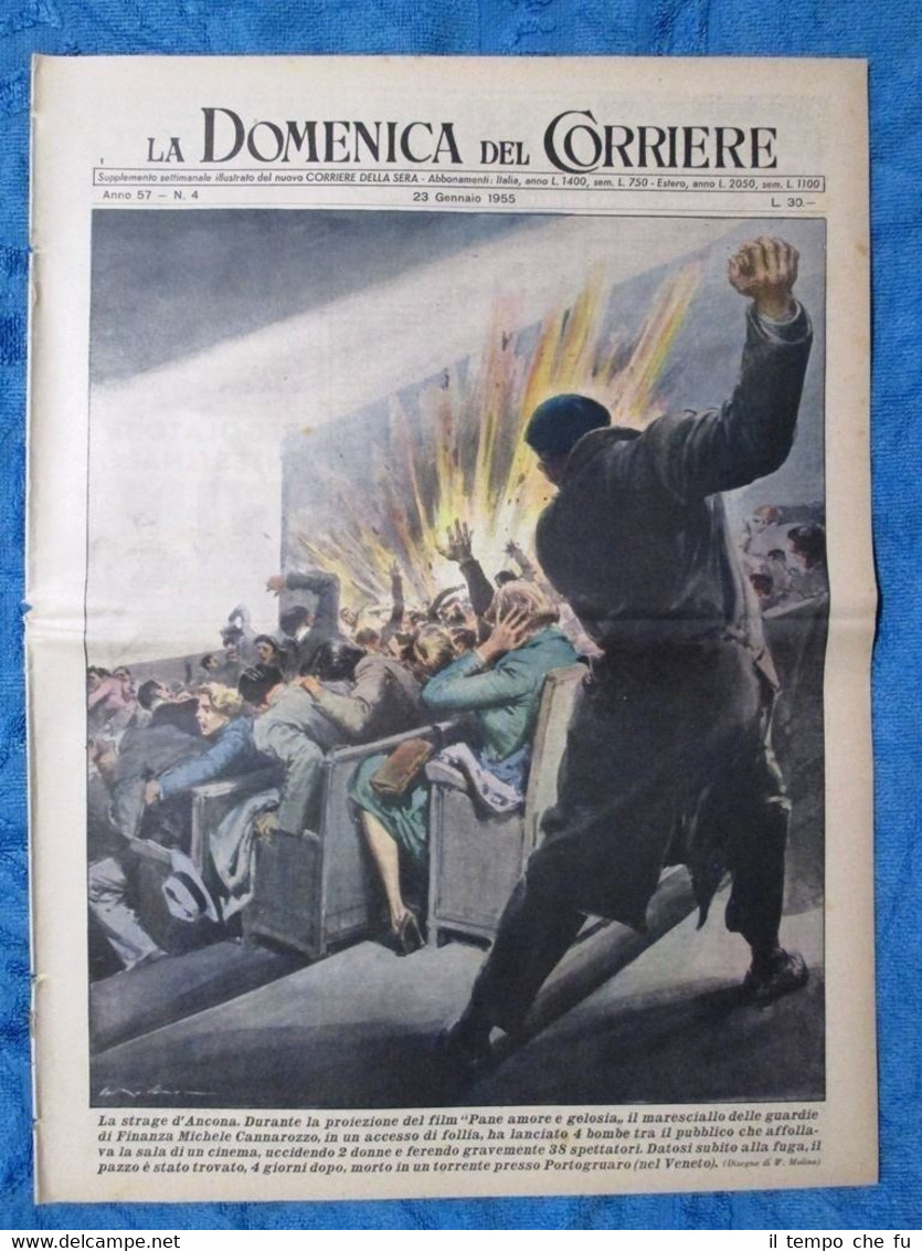 La Domenica del Corriere 23 gennaio 1955 M.Cannarozzo - Mr. …