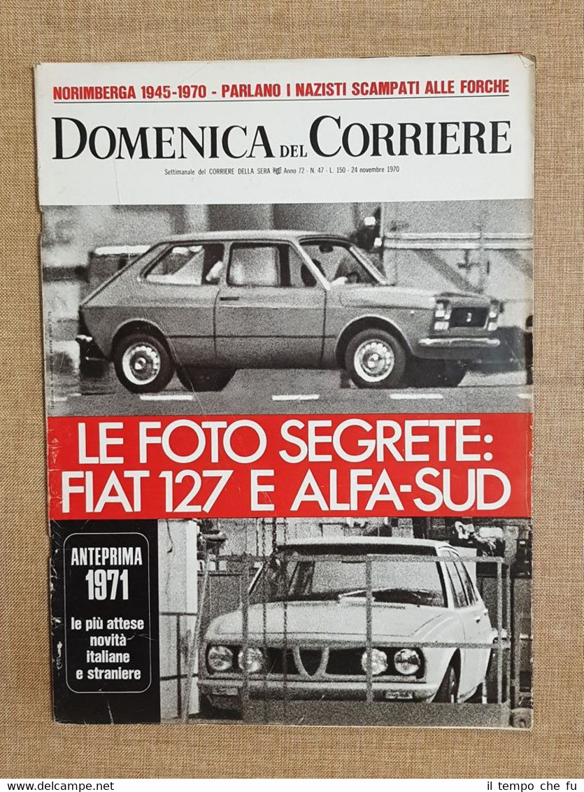 La Domenica del Corriere 24 Novembre 1970 Morte De Gaulle …