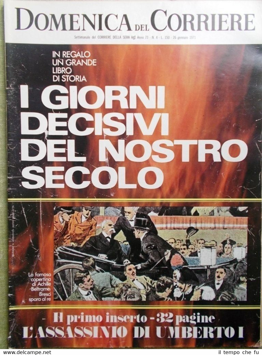 La Domenica del Corriere 26 Gennaio 1971 El Camborio Morte …