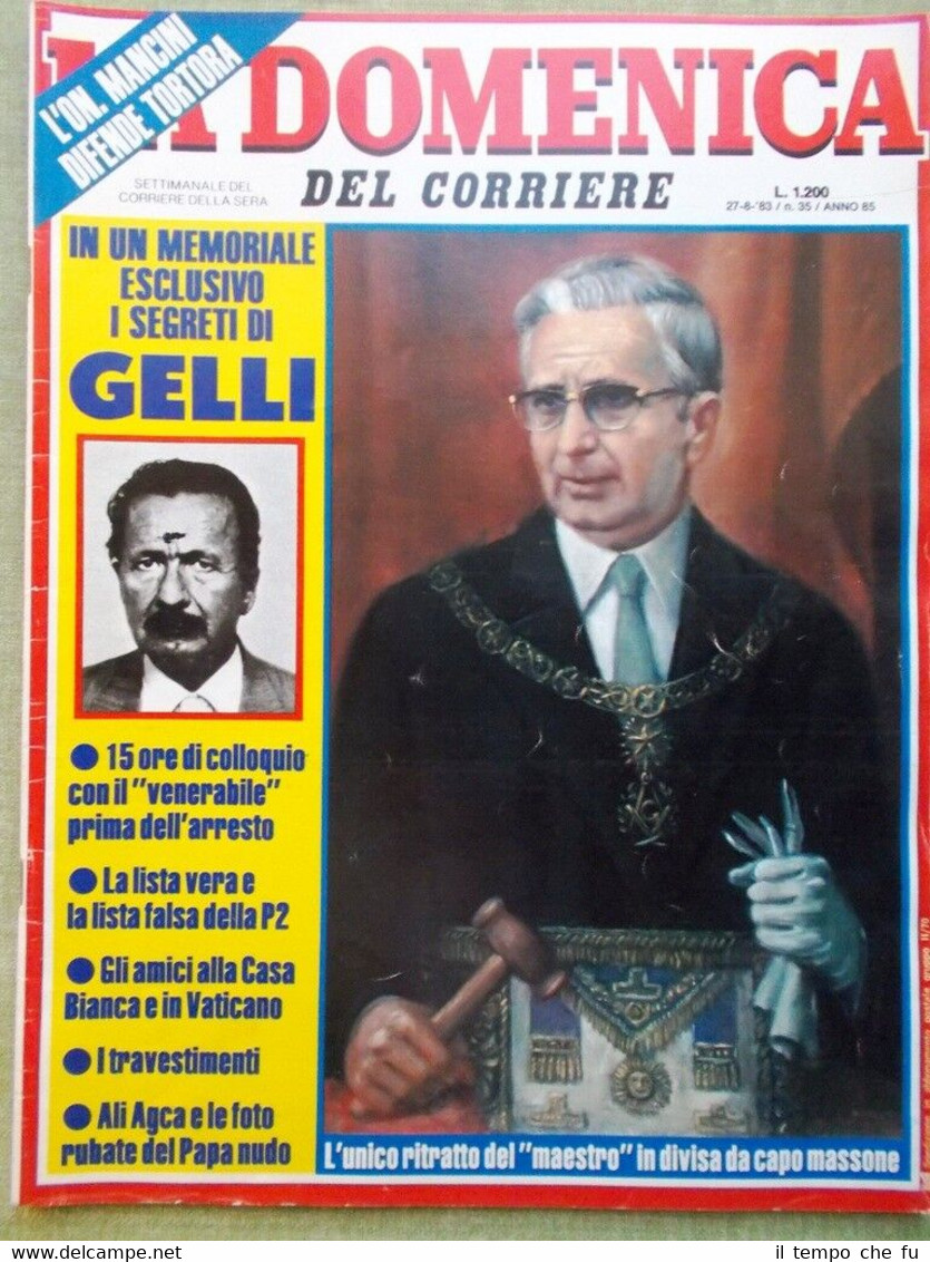 La Domenica del Corriere 27 Agosto 1983 Madre Teresa Calcutta …