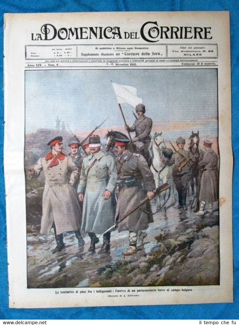 La Domenica del Corriere 8 dicembre 1912 Esercito Bulgaria - …