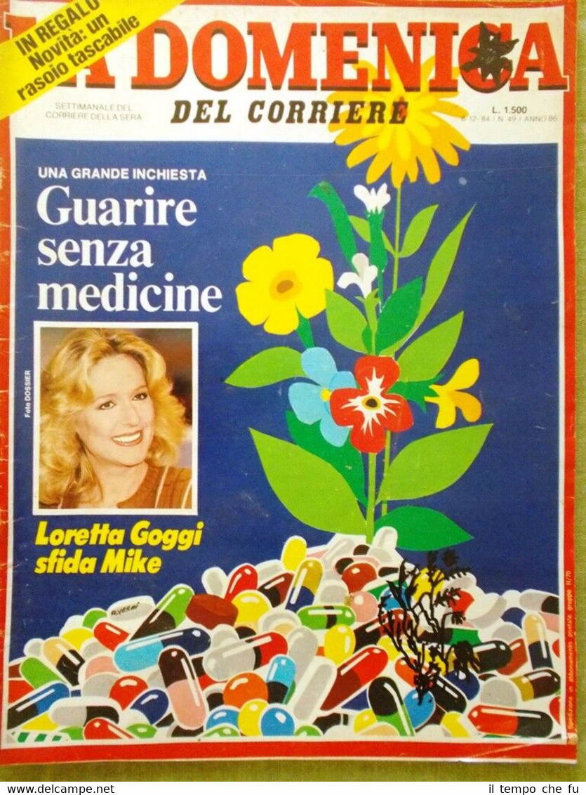 La Domenica del Corriere 8 Dicembre 1984 Malgioglio Grimaldi Moore …