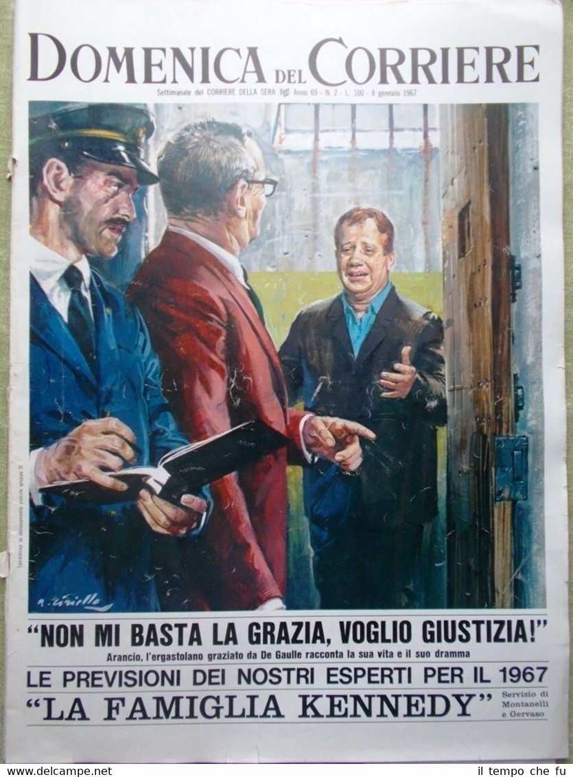 La Domenica del Corriere 8 Gennaio 1967 Sicilia Musulmani Adulterio …