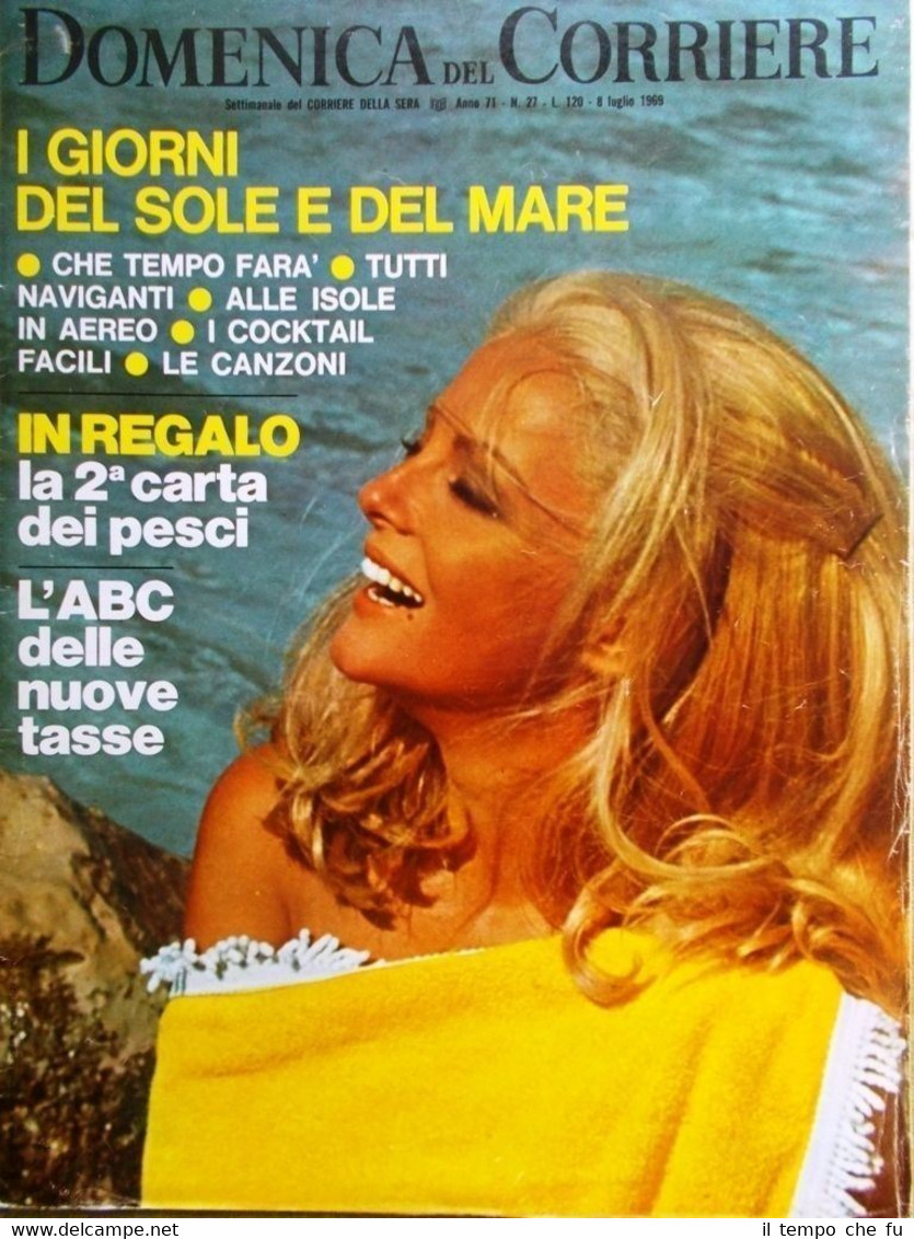 La Domenica del Corriere 8 Luglio 1969 Judy Garland Meciani …