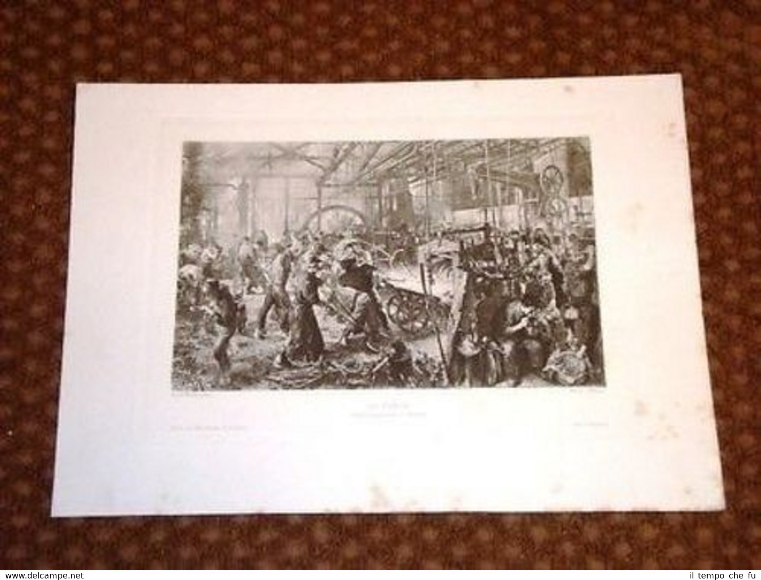 La Forge La Fucina L'Officina - A. von Menzel