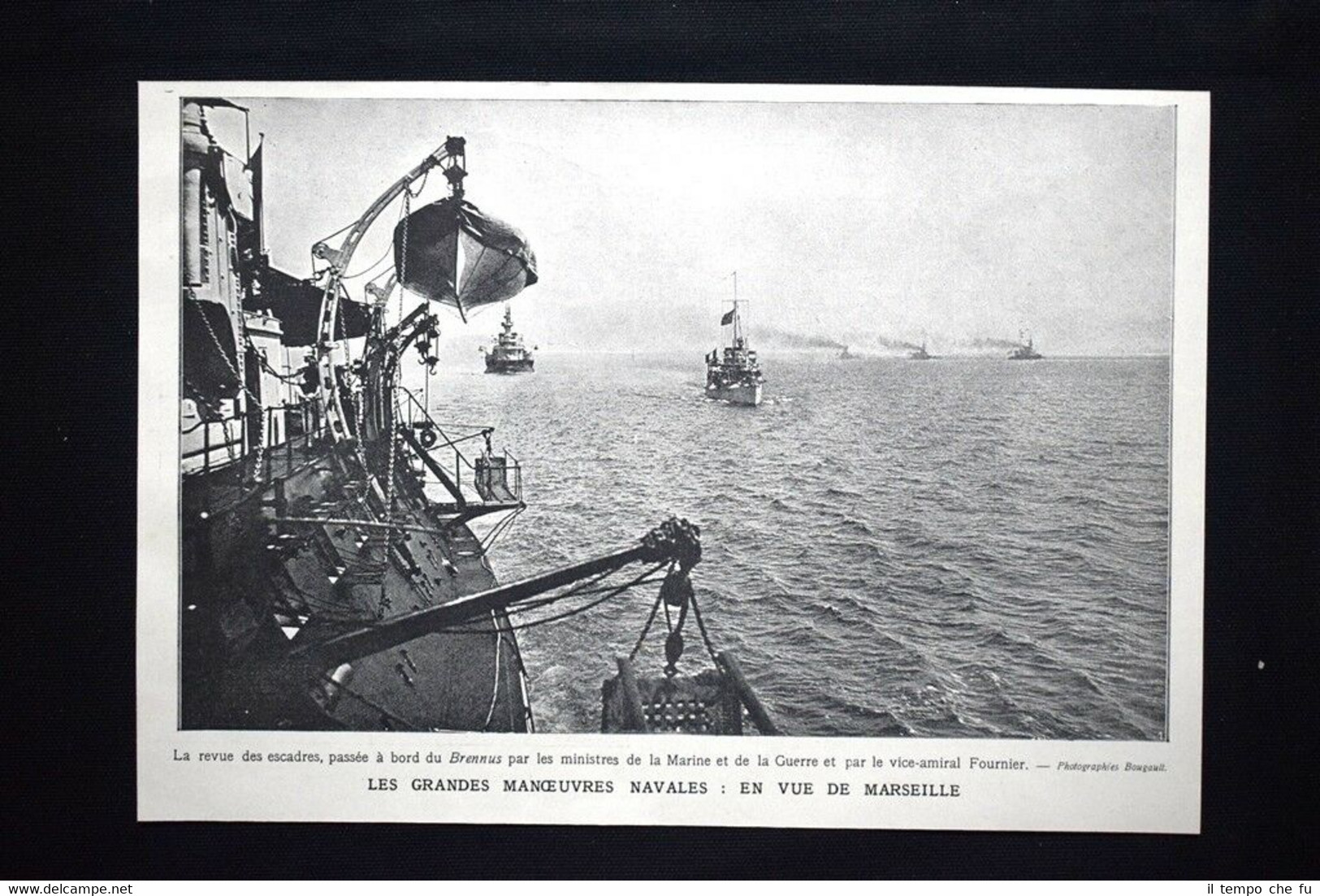 La Grandi Manovre Navali: in vista di Marsiglia: Brennus Stampa …